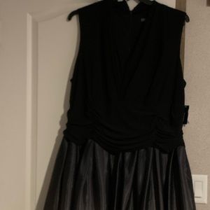 Ignite Evening Plus size dress Size 22W. Black/Ombré. Dress never worn.